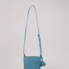 Double Zip Handle Bag - Denim