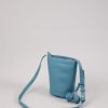 Double Zip Handle Bag - Denim