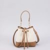 Canvas Bucket Bag - Cocoa