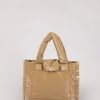 Top Handle Puffer Tote - Cocoa