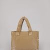 Top Handle Puffer Tote - Cocoa
