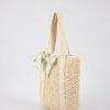 Straw Tote Bag - Sand