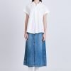 Cap Sleeve Blouse - Cream
