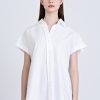 Cap Sleeve Blouse - Cream