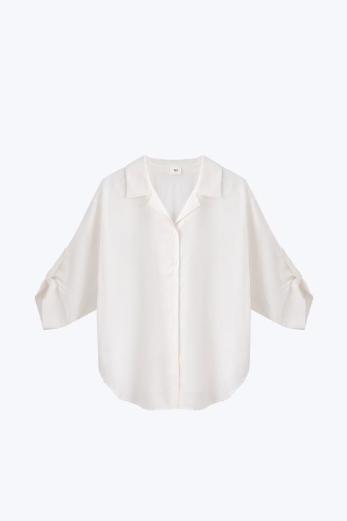 Sleeper Collar Blouse - Cream