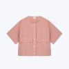 Boxy Cut Blouse - Blush
