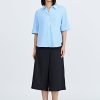 Striped Boxy Blouse - Stripes Blue
