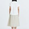 Roll Up Cuff Blouse - Cream
