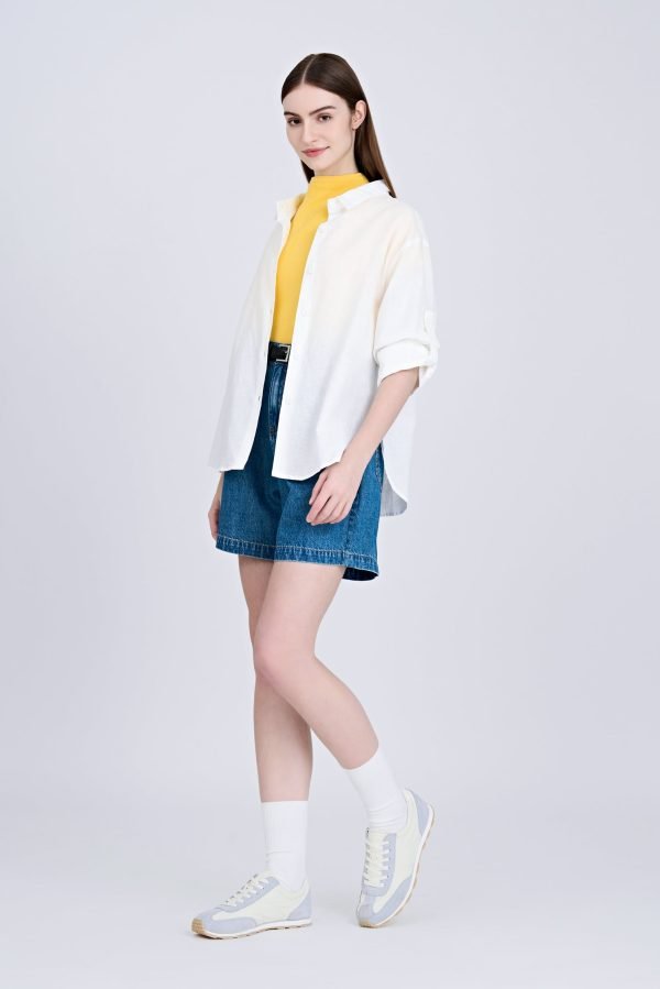Button Up Blouse - Cream