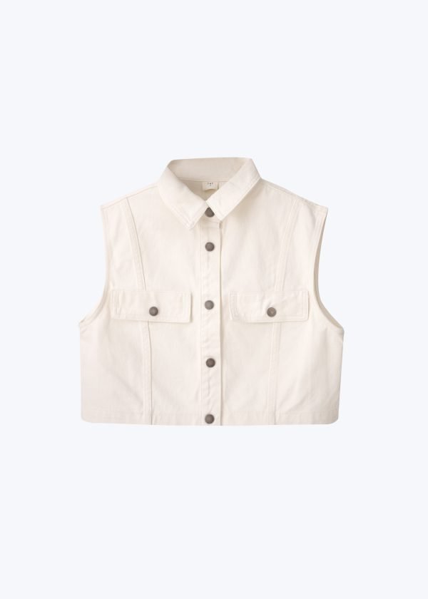 Wild West Vest - Cream