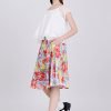 Gathered Neck Blouse - Cream