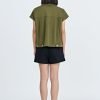 Oversized Vest - Army Green