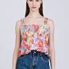 Floral Gathered Camisole - Mixed Florals