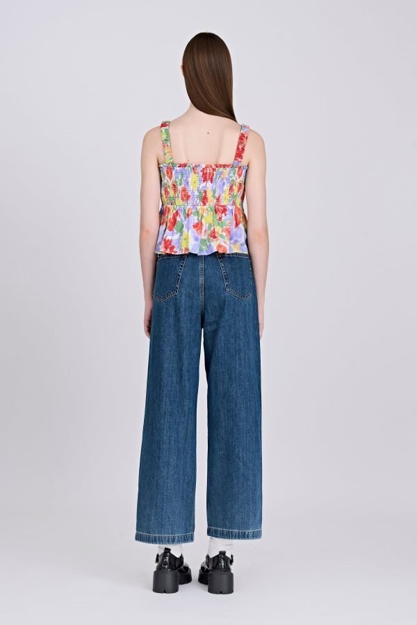 Floral Gathered Camisole - Mixed Florals