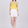 Gathered Camisole - Canary