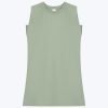 Shoulder Padded Dress - Pistachio