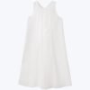 Overlap Back Dress - Cream