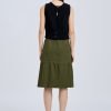 Knitted Textured Top - Black