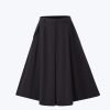 Flap Pocket Flare Pants - Black
