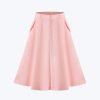 Flap Pocket Flare Pants - Blush