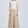 Cargo Flare Pants - Khaki