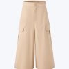 Cargo Flare Pants - Khaki