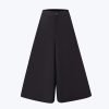 Double Button Flare Pants - Black