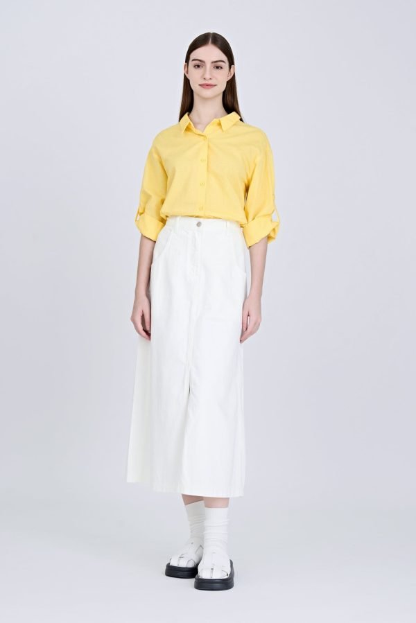 A-Line Skirt - Cream