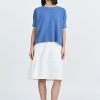 Ruffle Hem Skirt - Cream