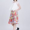 Floral Gathered Skirt - Mixed Florals