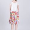 Floral Gathered Skirt - Mixed Florals