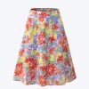 Floral Gathered Skirt - Mixed Florals