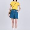 Shoulder Cut-Out Tee - Cadmium Yellow