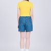 Shoulder Cut-Out Tee - Cadmium Yellow