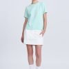 Text Print Tee - Mint