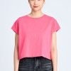 Embellished Tee - Hot Pink