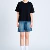 Back Mesh Tee - Black