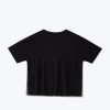 Back Mesh Tee - Black