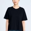 Back Mesh Tee - Black