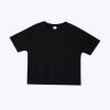 Back Mesh Tee - Black