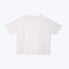 Back Mesh Tee - Cream