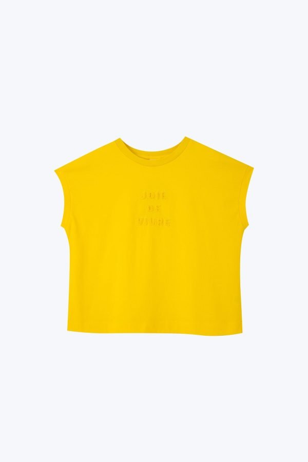 Joie De Vivre Tee - Cadmium Yellow