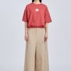 Drawcord Tee - Dusty Cedar