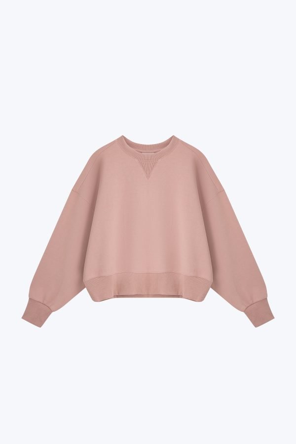 Long Sleeve Sweatshirt - Blush