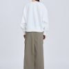 Long Sleeve Sweatshirt - Cream