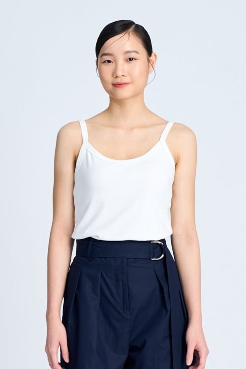 Spaghetti Camisole - Cream
