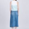 Mock Two-Piece Top - Stripes Green