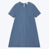 Short Sleeve Dress - Denim