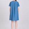 Short Sleeve Dress - Denim