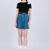 Denim Bermuda Shorts - Denim